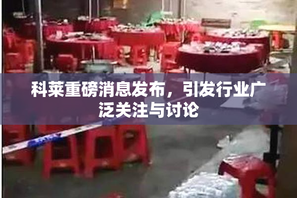 科莱重磅消息发布，引发行业广泛关注与讨论
