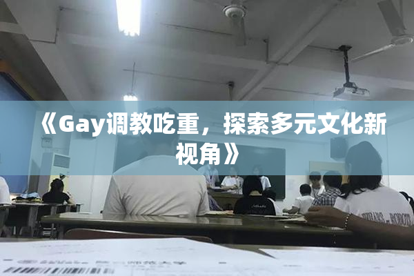 《Gay调教吃重，探索多元文化新视角》