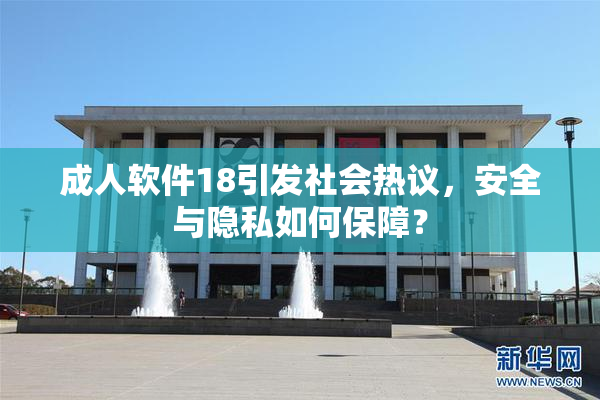 成人软件18引发社会热议，安全与隐私如何保障？