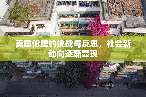 美国伦理的挑战与反思，社会新动向逐渐显现