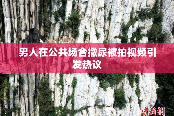 男人在公共场合撒尿被拍视频引发热议