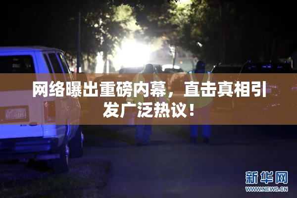 网络曝出重磅内幕，直击真相引发广泛热议！
