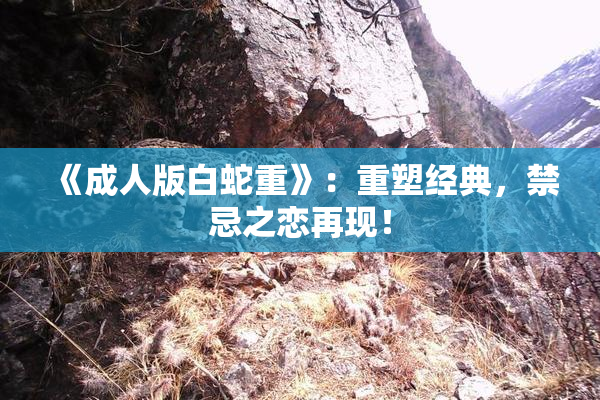 《成人版白蛇重》：重塑经典，禁忌之恋再现！