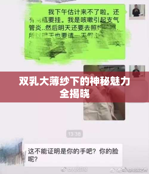 双乳大薄纱下的神秘魅力全揭晓