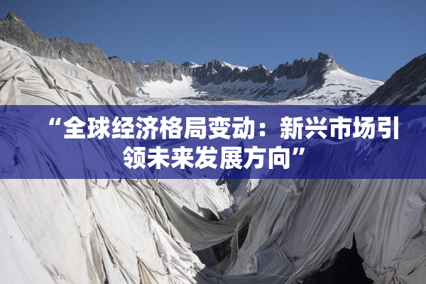 “全球经济格局变动：新兴市场引领未来发展方向”