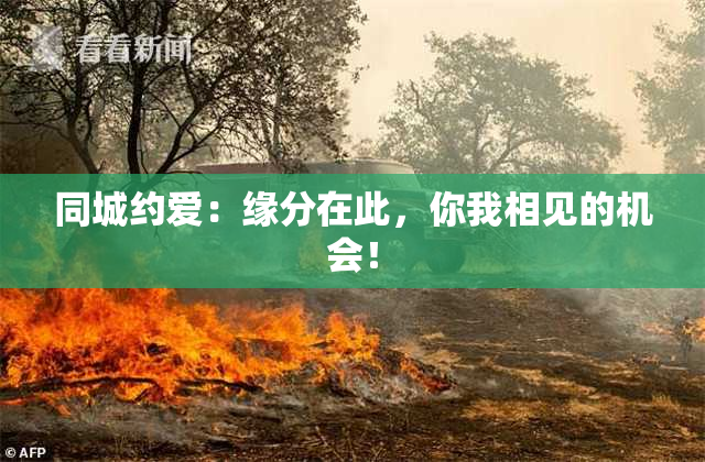 同城约爱：缘分在此，你我相见的机会！