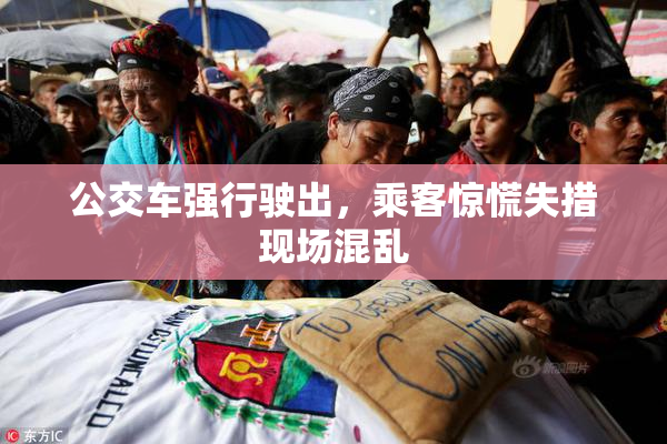 公交车强行驶出，乘客惊慌失措现场混乱