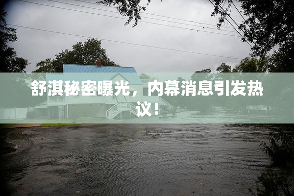 舒淇秘密曝光，内幕消息引发热议！