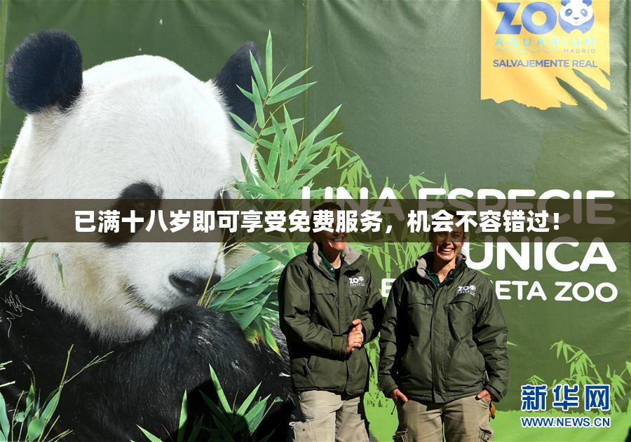已满十八岁即可享受免费服务，机会不容错过！