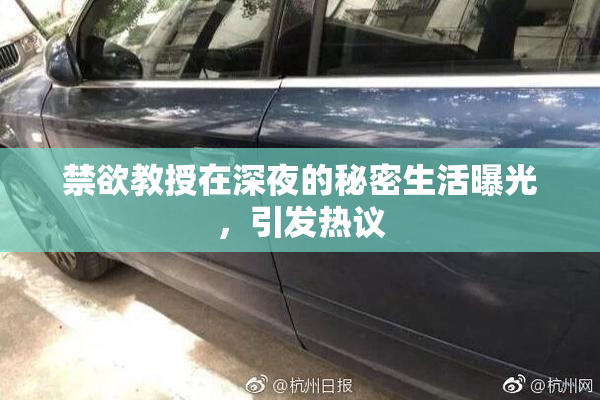 禁欲教授在深夜的秘密生活曝光，引发热议
