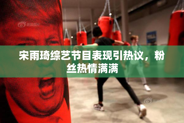 宋雨琦综艺节目表现引热议，粉丝热情满满