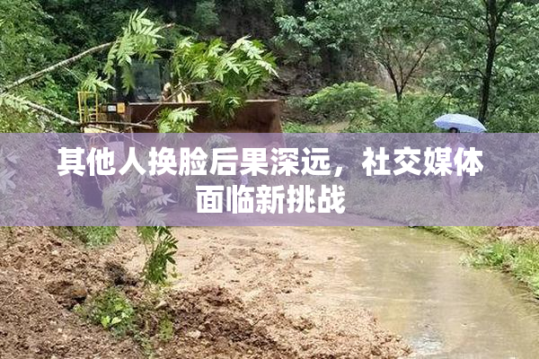 其他人换脸后果深远，社交媒体面临新挑战