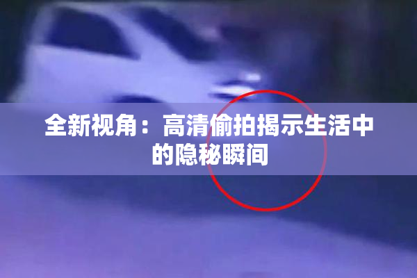 全新视角：高清偷拍揭示生活中的隐秘瞬间
