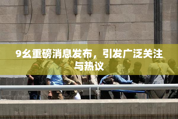9幺重磅消息发布，引发广泛关注与热议