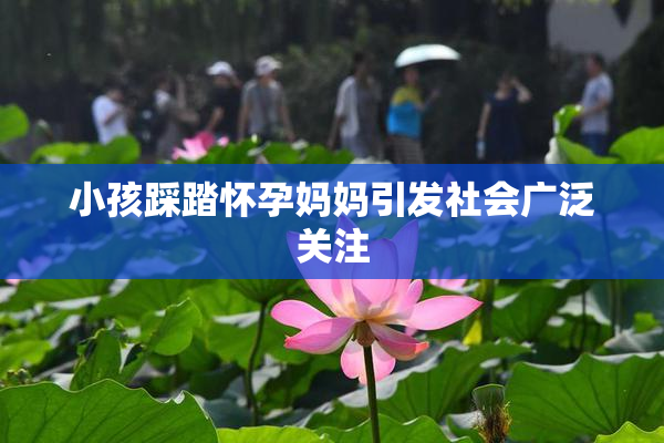 小孩踩踏怀孕妈妈引发社会广泛关注