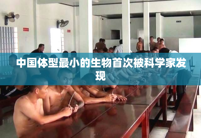 中国体型最小的生物首次被科学家发现