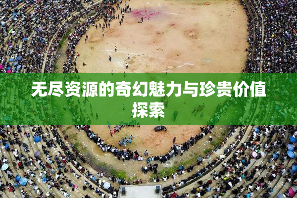 无尽资源的奇幻魅力与珍贵价值探索