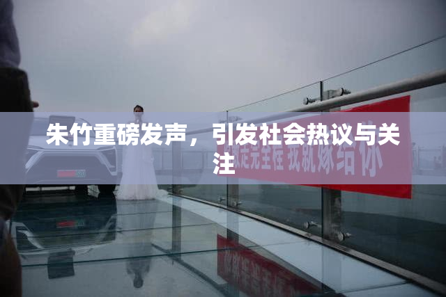朱竹重磅发声，引发社会热议与关注
