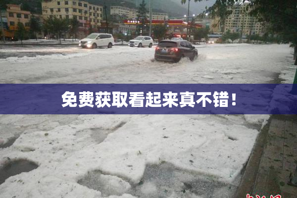 免费获取看起来真不错！