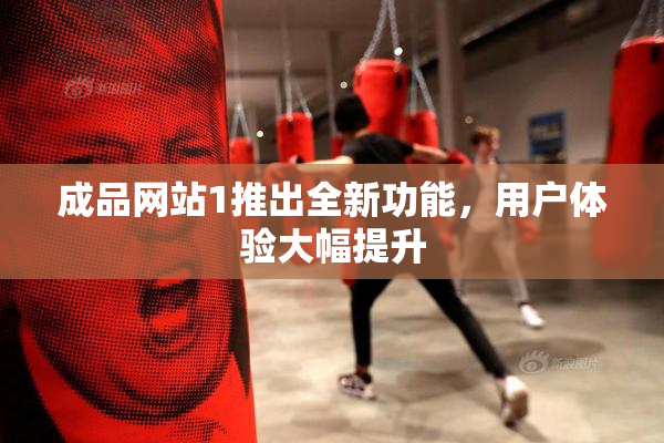 成品网站1推出全新功能，用户体验大幅提升
