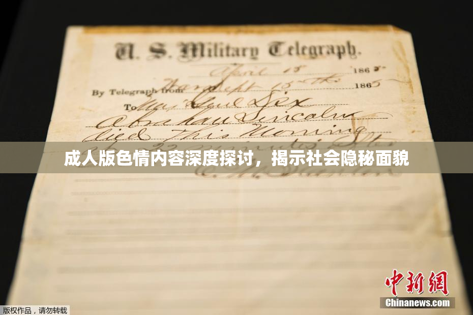 成人版色情内容深度探讨，揭示社会隐秘面貌