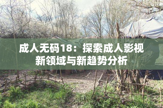 成人无码18：探索成人影视新领域与新趋势分析