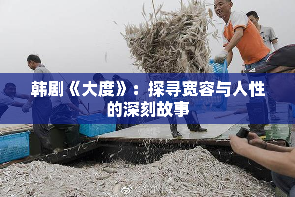 韩剧《大度》：探寻宽容与人性的深刻故事