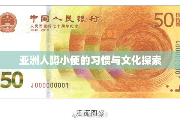 亚洲人蹲小便的习惯与文化探索