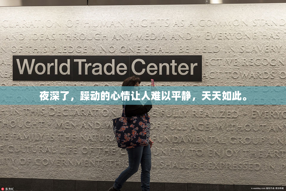 夜深了，躁动的心情让人难以平静，天天如此。