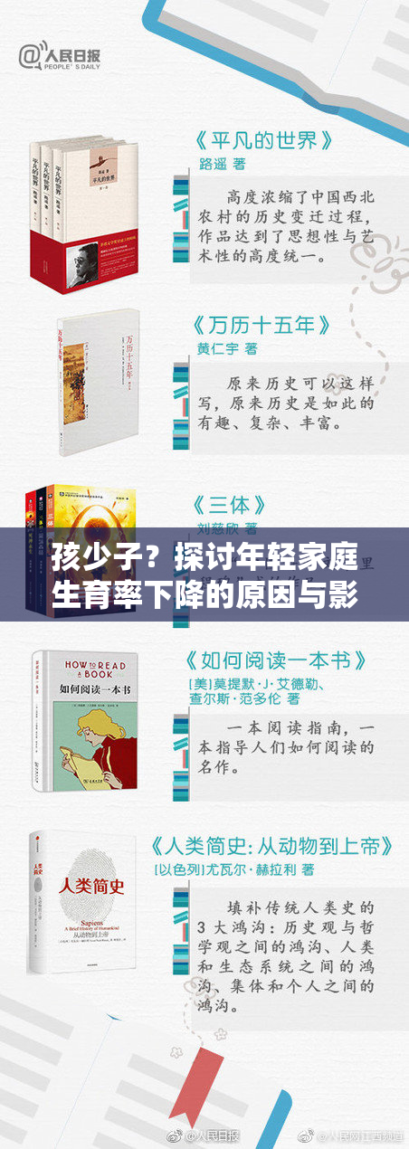 孩少子？探讨年轻家庭生育率下降的原因与影响
