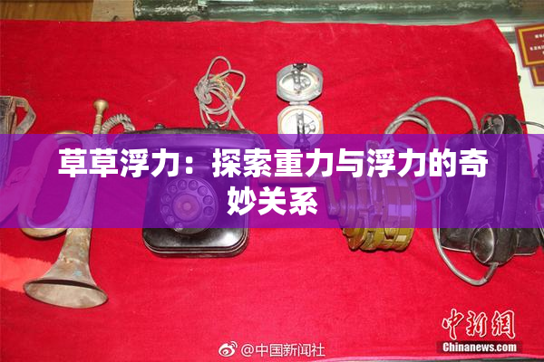 草草浮力：探索重力与浮力的奇妙关系
