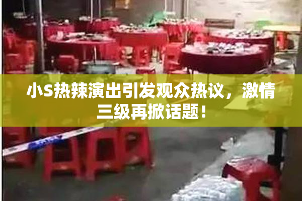小S热辣演出引发观众热议，激情三级再掀话题！