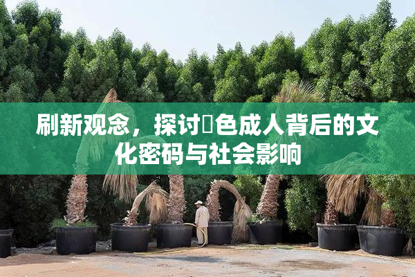 刷新观念，探讨黃色成人背后的文化密码与社会影响