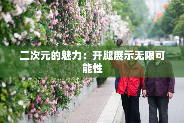 二次元的魅力：开腿展示无限可能性