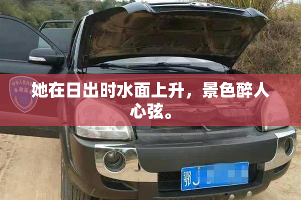 她在日出时水面上升，景色醉人心弦。