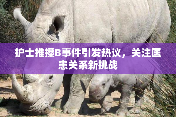 护士推搡B事件引发热议，关注医患关系新挑战