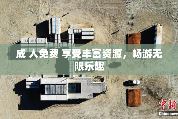成 人免费 享受丰富资源，畅游无限乐趣
