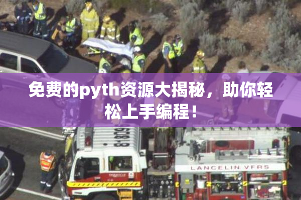 免费的pyth资源大揭秘，助你轻松上手编程！