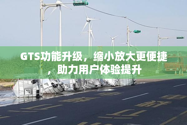 GTS功能升级，缩小放大更便捷，助力用户体验提升
