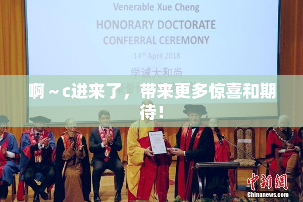 啊～c进来了，带来更多惊喜和期待！