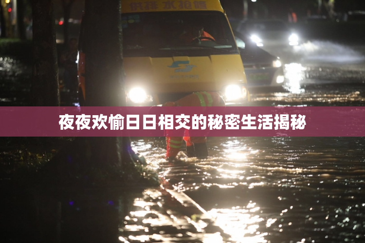 夜夜欢愉日日相交的秘密生活揭秘