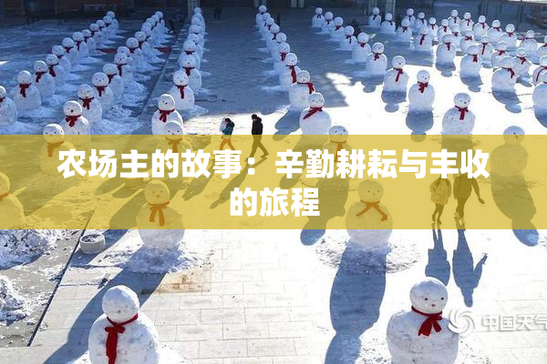 农场主的故事：辛勤耕耘与丰收的旅程