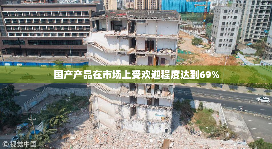 国产产品在市场上受欢迎程度达到69%