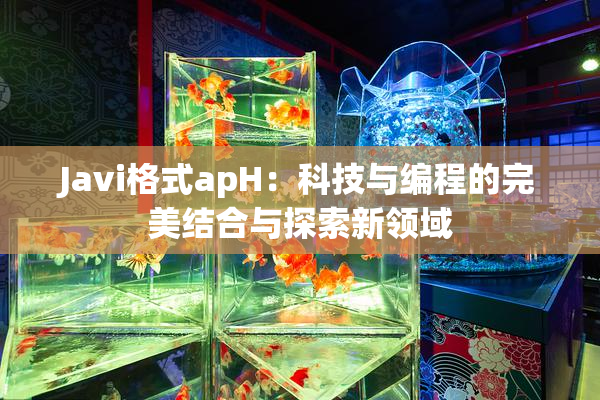 Javi格式apH：科技与编程的完美结合与探索新领域