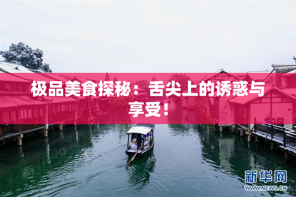 极品美食探秘：舌尖上的诱惑与享受！