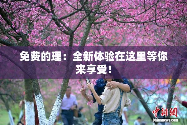 免费的理：全新体验在这里等你来享受！