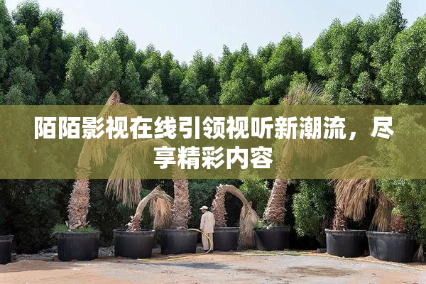 陌陌影视在线引领视听新潮流，尽享精彩内容