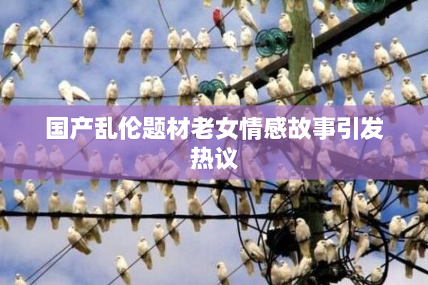 国产乱伦题材老女情感故事引发热议