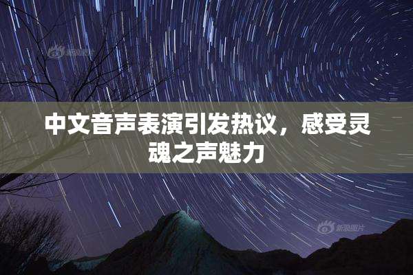 中文音声表演引发热议，感受灵魂之声魅力