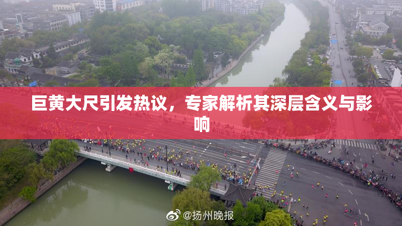 巨黄大尺引发热议，专家解析其深层含义与影响